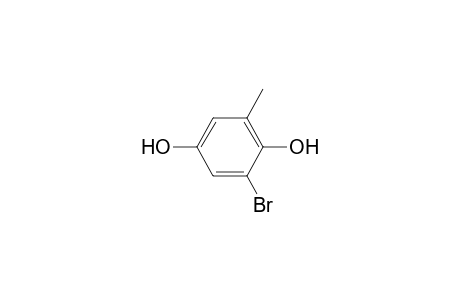 1,4-Benzenediol, 2-bromo-6-methyl-