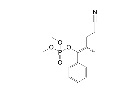 (Z/E)-4-Cyano-2-methyl-1-phenylbut-1-enyl Dimethyl Phosphate