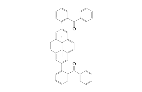 trans-4,4'-[2,7-(10b,10c-Dimethyl-10b,10c-dihydropyreno)dibenzophenone