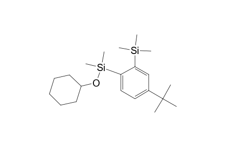 Silane, (cyclohexyloxy)[4-(1,1-dimethylethyl)-2-(trimethylsilyl)phenyl]dimethyl-