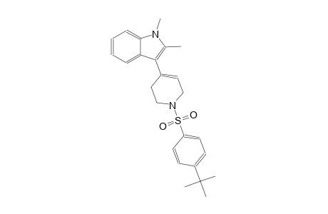 1H-indole, 3-[1-[[4-(1,1-dimethylethyl)phenyl]sulfonyl]-1,2,3,6-tetrahydro-4-pyridinyl]-1,2-dimethyl-
