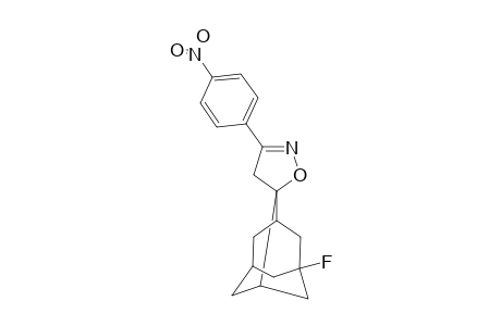 5-FLUORO-3'-(PARA-NITROPHENYL)-4'-HYDROSPIRO-[ADAMANTANE-2:5'-DELTA(2)-ISOXATHIAZOLINE]