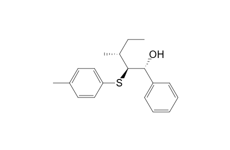 (+)-(1r,2s,3r)-3-methyl-1-phenyl-2-(p-tolylthio)-1-pentanol