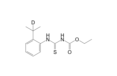 4-(o-cumenyl-d1)-3-thioallophanic acid, ethyl ester