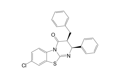(2S,3S)-3-benzyl-8-chloro-2-phenyl-2H-benzo[4,5]thiazolo[3,2-a]pyrimidin-4(3H)-one