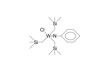 Chloro-tris(trimethylsilyl-methyl)-phenylimido tungsten