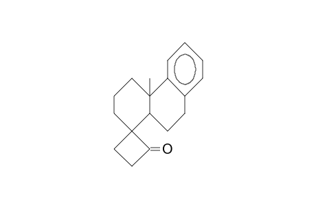 trans-4a.beta.-Methyl-1.alpha.-(2'-oxo-spirocyclobutyl)-1,2,3,4,4a,10a,9,10-octahydro-phenanthrene