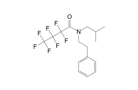 Heptafluorobutanamide, N-(2-phenylethyl)-N-isobutyl-