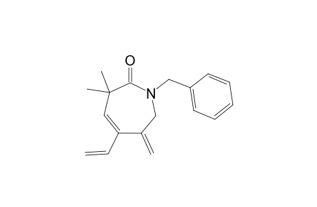 (Z)-1-benzyl-6,7-dihydro-3,3-dimethyl-6-methylene-5-vinyl-1H-azepin-2(3H)-one