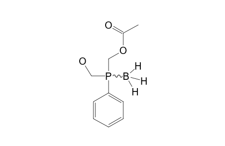 (R)-ACETYLOXYMETHYL-(HYDROXYMETHYL)-PHENYLPHOSPHINE-BORANE