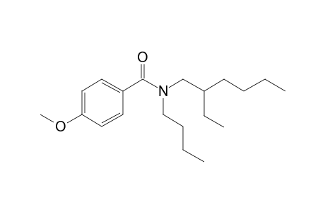 Benzamide, 4-methoxy-N-butyl-N-2-ethylhexyl-