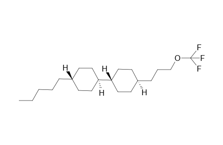 trans-1-(trans-4-Pentylcyclohexyl)-4-(3-trifluoromethoxypropyl)cyclohexane