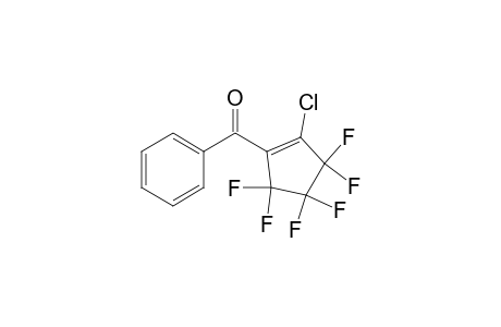 1-benzoyl-2-chlorohexafluorocyclopentene