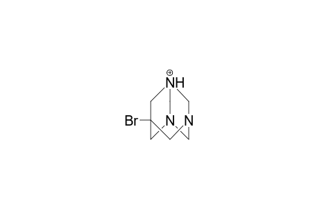 7-Bromo-1,3,5-triaza-adamantane cation