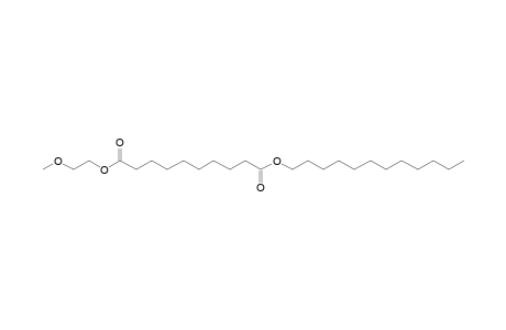 Sebacic acid, dodecyl 2-methoxyethyl ester