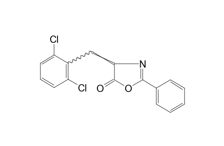 4-(2,6-DICHLOROBENZYLIDENE)-2-PHENYL-2-OXAZOLIN-5-ONE