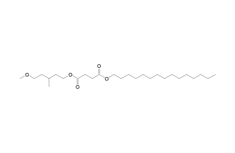 Succinic acid, 5-methoxy-3-methylphenyl pentadecyl ester