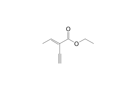 (E)-2-ethynyl-2-butenoic acid ethyl ester