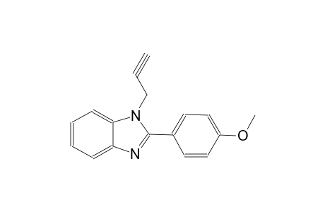 1H-benzimidazole, 2-(4-methoxyphenyl)-1-(2-propynyl)-