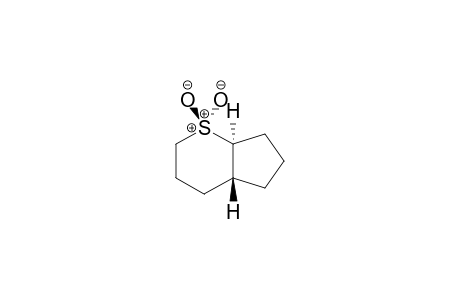 TRANS-2-THIABICYClO-[4.3.0]-NONANE-2,2-DIOXIDE