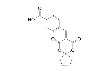 4-[(7,9-dioxo-6,10-dioxaspiro[4.5]dec-8-ylidene)methyl]benzoic acid