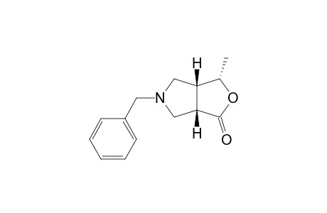 (4S)-7-Benzyl-4-methyl-3-oxa-7-azabicyclo[3.3.0]octan-2-one