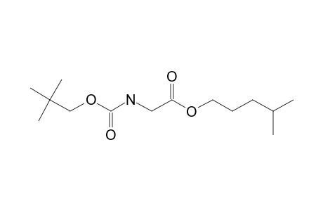 Glycine, N-neopentyloxycarbonyl-, isohexyl ester