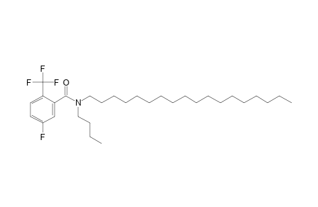 Benzamide, 5-fluoro-2-trifluoromethyl-N-butyl-N-octadecyl-