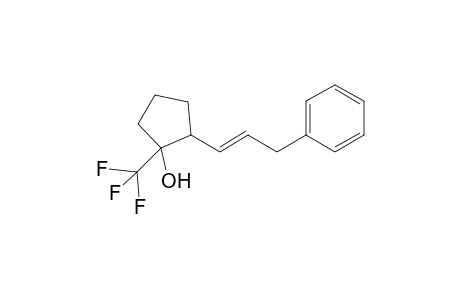 1-Trifluoromethyl-2-(3-phenylprop-1-enyl)cyclopentan-1-ol