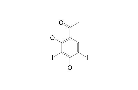 2,4-DIHYDROXY-3,5-DIIODOACETOPHENONE