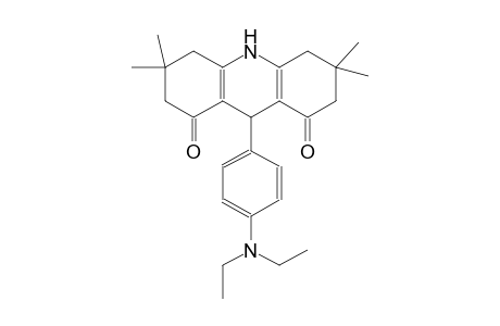 9-[4-(diethylamino)phenyl]-3,3,6,6-tetramethyl-3,4,6,7,9,10-hexahydro-1,8(2H,5H)-acridinedione