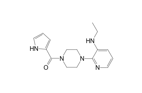 1-(Pyrryl-2-carbonyl)-4-[3-(ethylamino)-2-pyridyl)piperazine