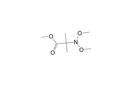 Methyl 2-(dimethoxyamino)-2-methylpropanoate