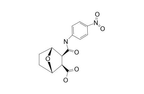 3-((4-NITROPHENYL)-CARBAMOYL)-7-OXABICYCLO-[2.2.1]-HEPTANE-2-CARBOXYLIC-ACID
