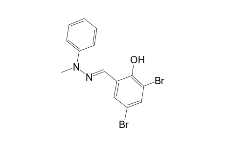 3,5-Dibromo-2-hydroxybenzaldehyde methyl(phenyl)hydrazone