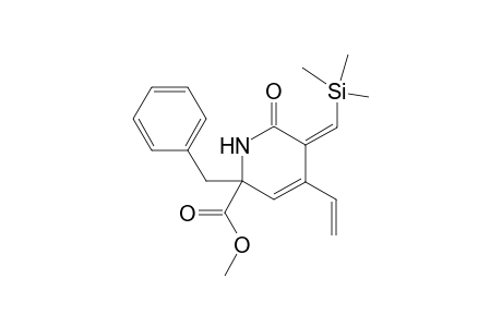 (5Z)-Methyl 2-benzyl-1,2,5,6-tetrahydro-5-((trimethylsilyl)methylene)-6-oxo-4-vinyl-pyridine-2-carboxylate