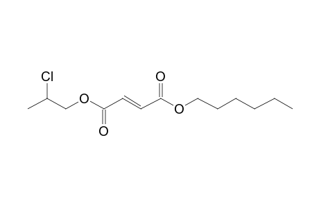 Fumaric acid, 2-chloropropyl hexyl ester