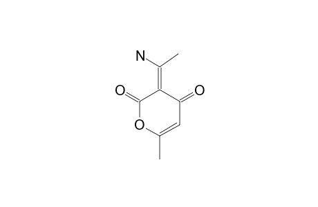 3-(1-AMINOETHYLIDENE)-6-METHYL-2-H-PYRAN-2,4-(3-H)-DIONE