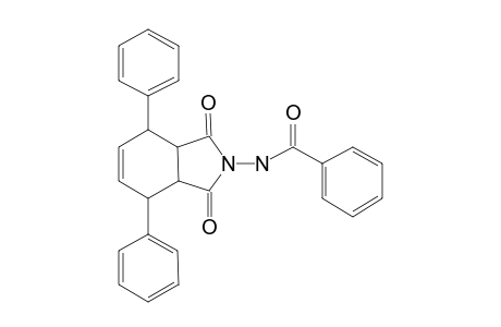 8-Azabicyclo[4.3]non-3-ene, 8-benzoylamino-2,5-diphenyl-7,9-dioxo-