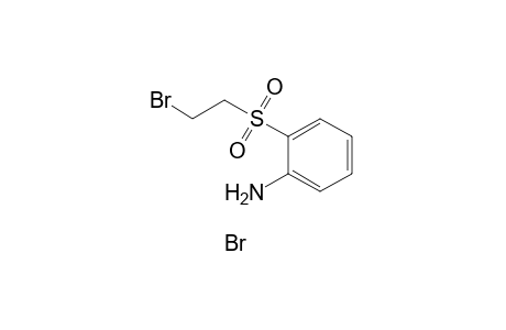 2-[(2-bromoethyl)sulfonyl]aniline hydrobromide