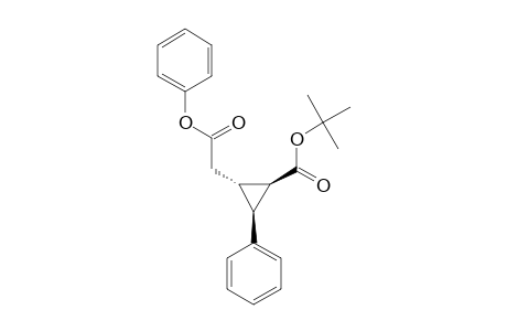 TRANS-(+/-)-TERT.-BUTYL-2-(2-OXO-2-PHENOXYETHYL)-3-PHENYLCYCLOPROPANE-1-CARBOXYLATE
