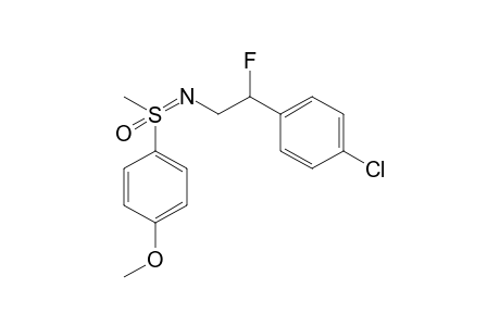 {[2-(4-Chlorophenyl)-2-fluoroethyl]imino}(4-methoxyphenyl)(methyl)-.lambda.6-sulfanone