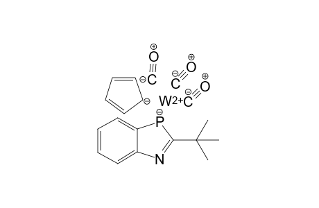 eta5-(2-tert-Butyl-1,3-benzazaphosphol-3-yl-P)(neta5-cyclopentadienyl)-tricarbonyltungsten