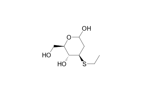 3-(Ethylthio)-2,3-dideoxy-D-arabino-hexopyranose