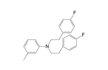 N,N-Bis[2-(4-fluorophenyl)ethyl]-3-methylaniline