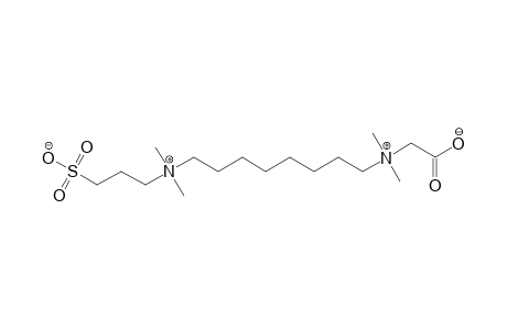 1-(N,N-DIMETHYLAMMONIO-N-PROPYL-1-SULFONATE)-8-(N',N'-DIMETHYLAMMONIO-N'-ACETATE)-OCTANE