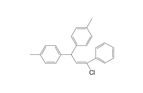 (E)-1-Chloro-3,3-bis(4-methylphenyl)-1-phenyl-1-propene