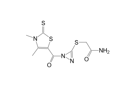 acetamide, 2-[[1-[(2,3-dihydro-3,4-dimethyl-2-thioxo-5-thiazolyl)carbonyl]-1H-diazirin-3-yl]thio]-