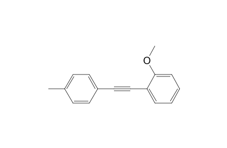 Benzene, 1-methoxy-2-[(4-methylphenyl)ethynyl]-