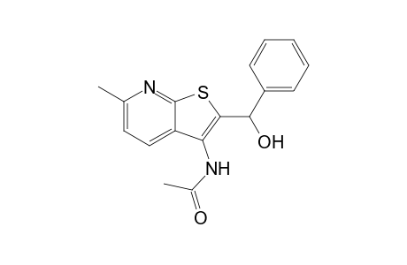 N-{2-[Hydroxy(phenyl)methyl]-6-methylthieno[2,3-b]pyridin-3-yl}acetamide